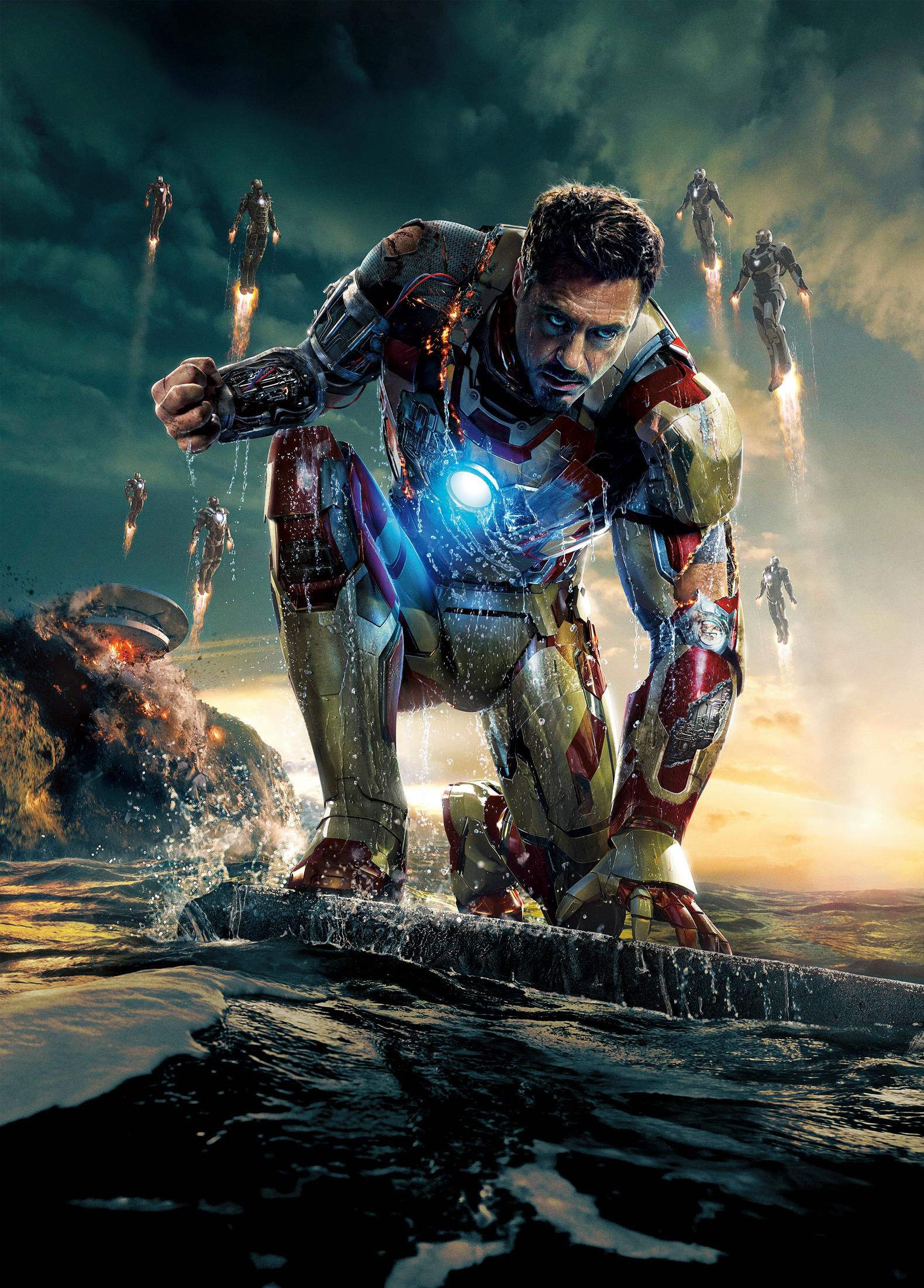 Robert Downey Jr. in Iron Man 3